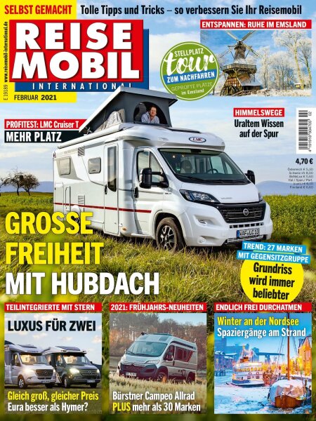Reisemobil International 2/2021 E-Paper oder Print-Ausgabe