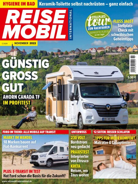 Reisemobil International 11/2022 Print-Ausgabe
