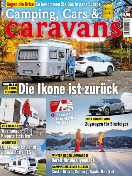 Camping, Cars & Caravans 02/2023 E-Paper
