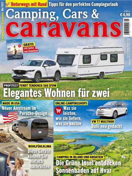 Camping, Cars & Caravans 05/2023 E-Paper oder Print-Ausgabe