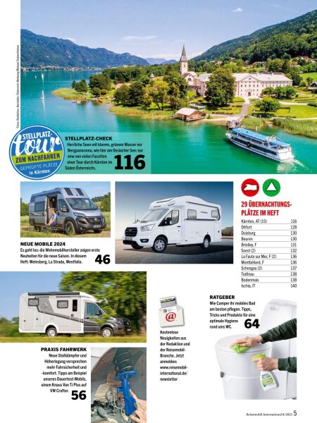 Reisemobil International Ausgabe 08/2023, 5,50 €