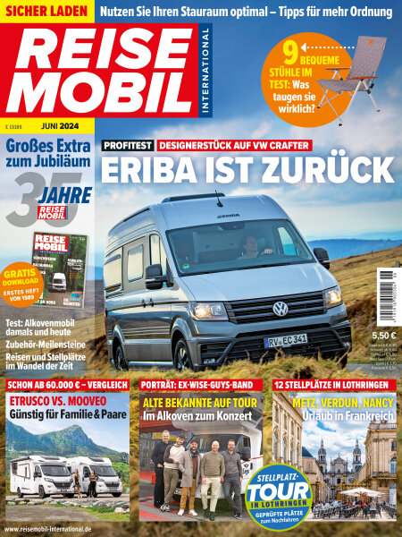 Reisemobil International 06/2024 E-Paper oder Print-Ausgabe