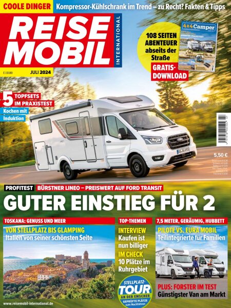 Reisemobil International 07/2024 E-Paper oder Print-Ausgabe