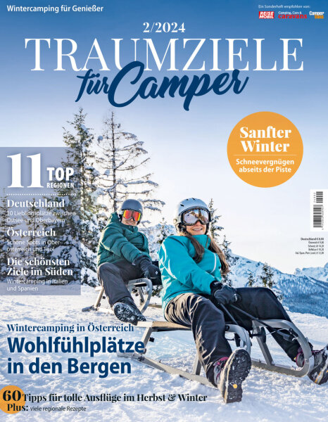 Traumziele für Camper 02/2024 "Schneevergnügen" E-Paper