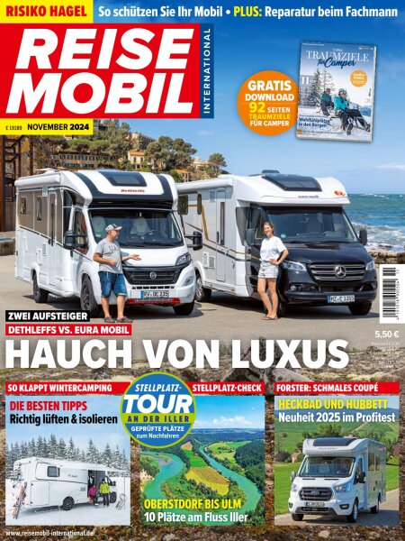 Reisemobil International 11/2024 E-Paper oder Print-Ausgabe