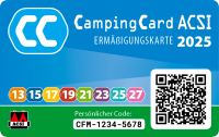 CampingCard ACSI - deutsch 2025