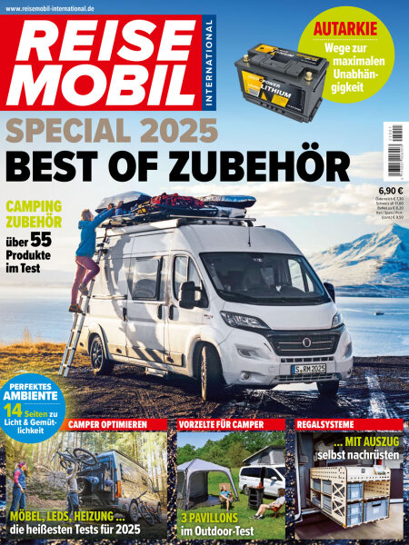 Best of Camper-Zubehör 2025 E-Paper oder Print-Ausgabe