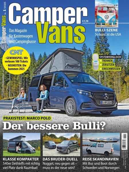 CamperVans 1/2025 E-Paper