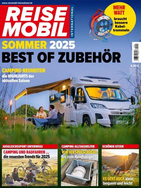 Best of Camper-Zubehör 02/2025 E-Paper oder Print-Ausgabe