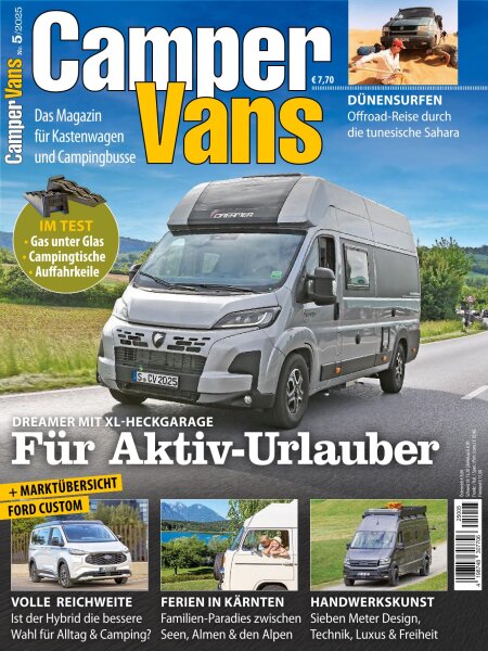 CamperVans 5/2025 E-Paper oder Print-Ausgabe