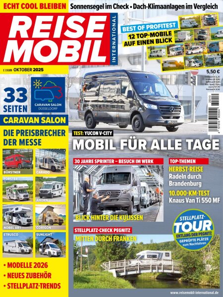 Reisemobil International 10/2025 E-Paper oder Printausgabe