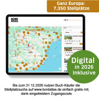 BORDATLAS Stellplatzführer 2026