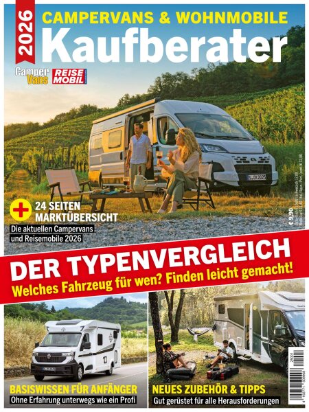 Campervans & Wohnmobile Kaufberater 2026 E-Paper