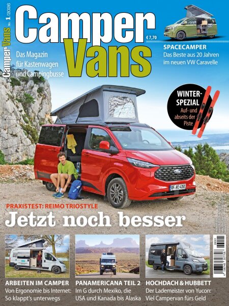 CamperVans 1/2026 Print-Ausgabe