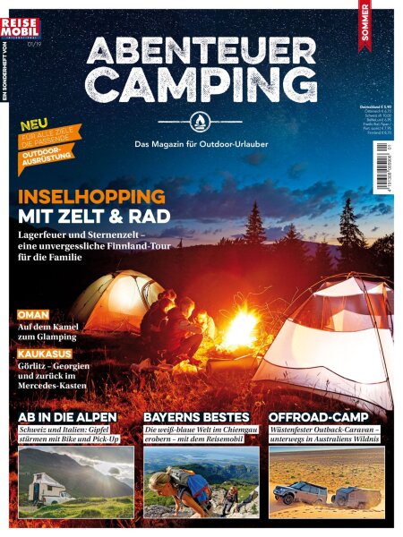 Abenteuer Camping 1/2019 "Inselhopping" Print-Ausgabe