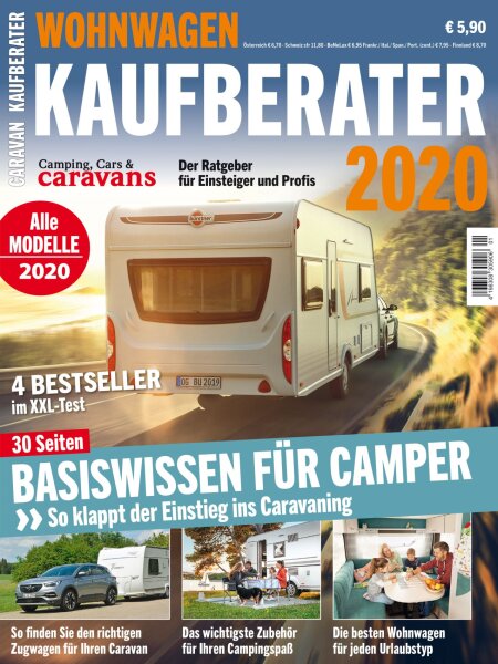 Camping, Cars & Caravans Kaufberater 2020 Print-Ausgabe