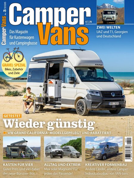 CamperVans 3/2026 E-Paper oder Print-Ausgabe