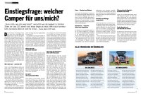 Campervans & Wohnmobile Kaufberater 01/2026 Printausgabe