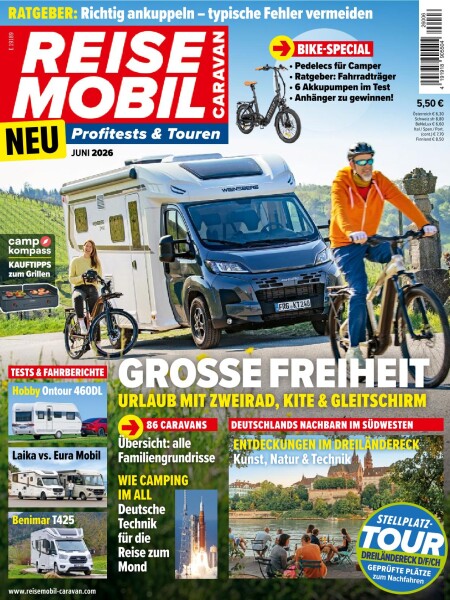 Reisemobil Caravan 06/2026 E-Paper oder Printausgabe