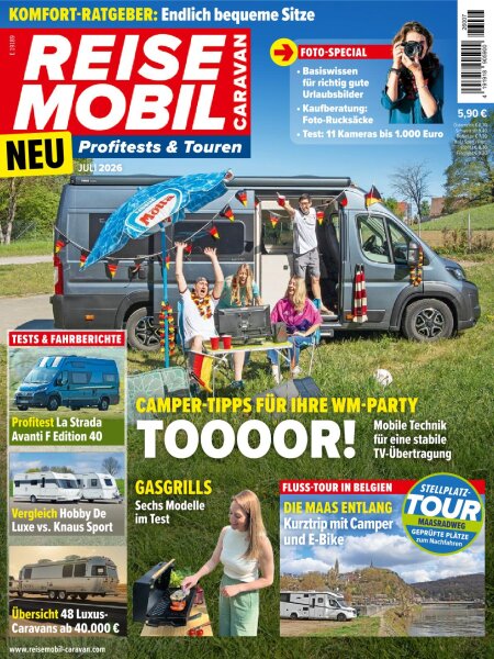 Reisemobil Caravan 07/2026 E-Paper oder Printausgabe