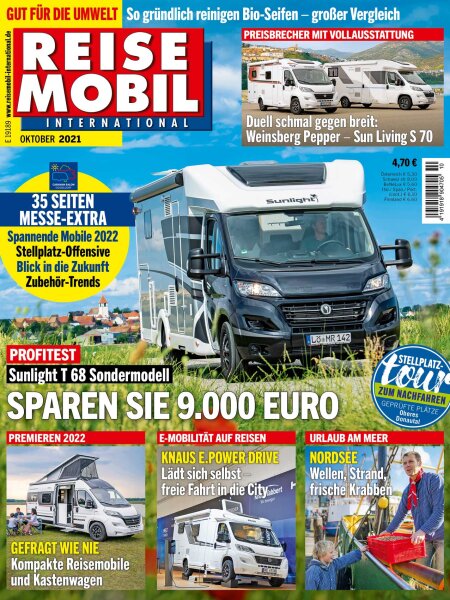Reisemobil International 10/2021 E-Paper oder Print-Ausgabe