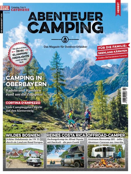 Abenteuer Camping 2/2020 "Camping in Oberbayern" Print-Ausgabe
