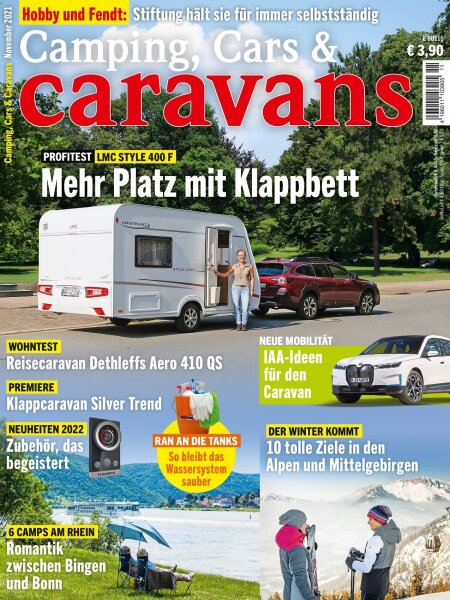 Camping, Cars & Caravans 11/2021 Print-Ausgabe