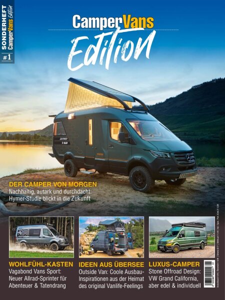 CamperVans Edition 01/2021 E-Paper oder Print-Ausgabe