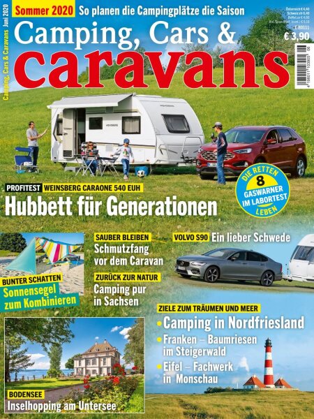 Camping, Cars & Caravans 6/2020 Print-Ausgabe