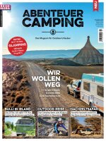 Abenteuer Camping 1/2018 &quot;Wir wollen weg!&quot; E-Paper oder Print-Ausgabe