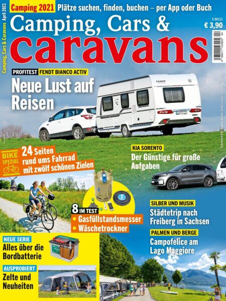 Camping, Cars & Caravans 4/2021 Print-Ausgabe