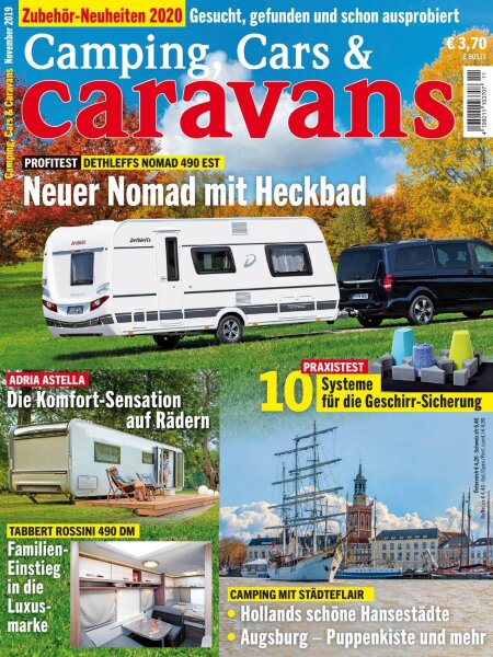 Camping, Cars & Caravans 11/2019 E-Paper