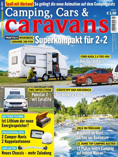 Camping, Cars & Caravans 5/2021 Print-Ausgabe