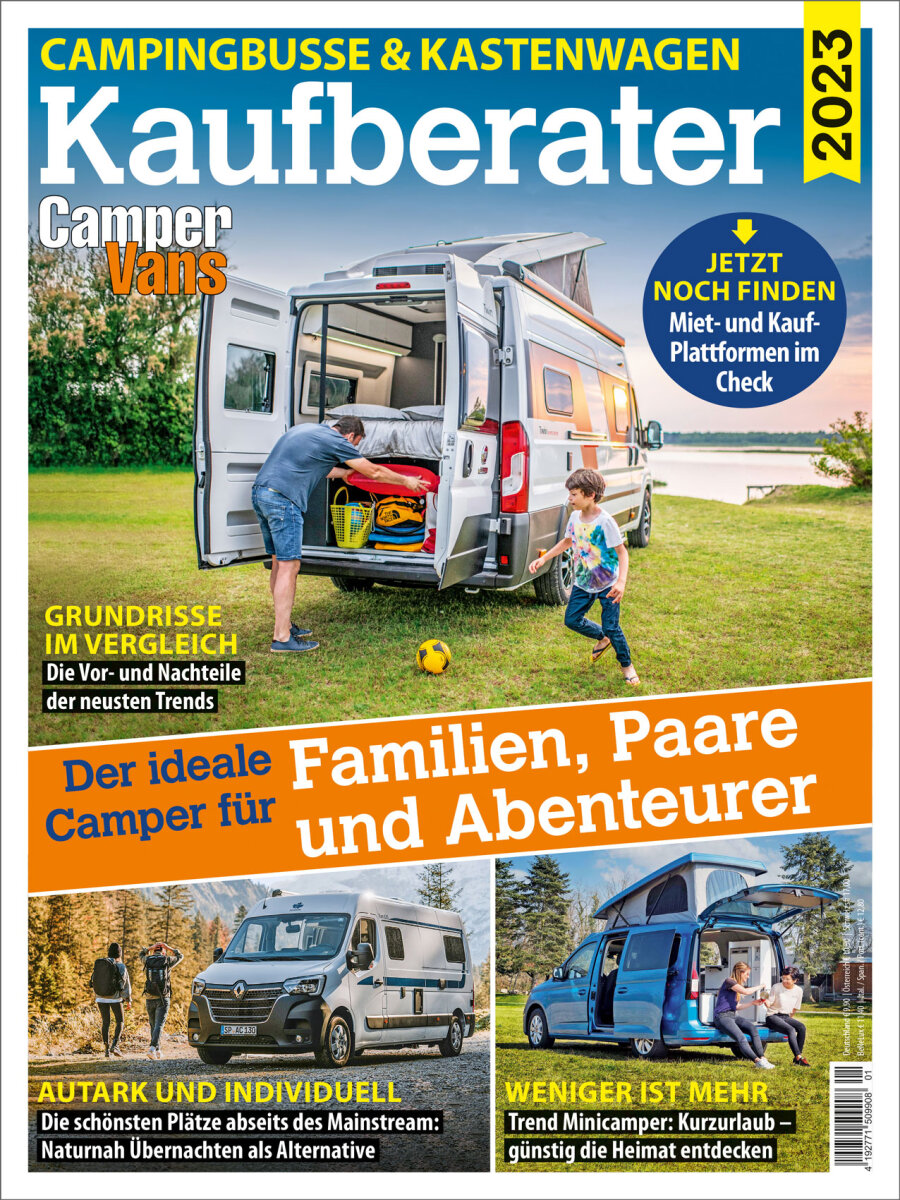 CamperVans - Das Magazin für Campingbusse und Kastenwagen
