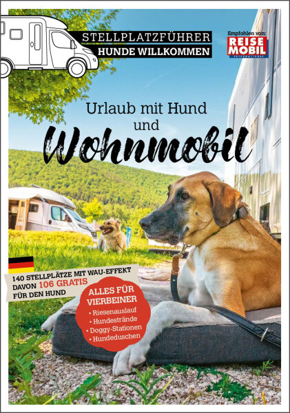 Stellplatzführer Urlaub mit dem Hund