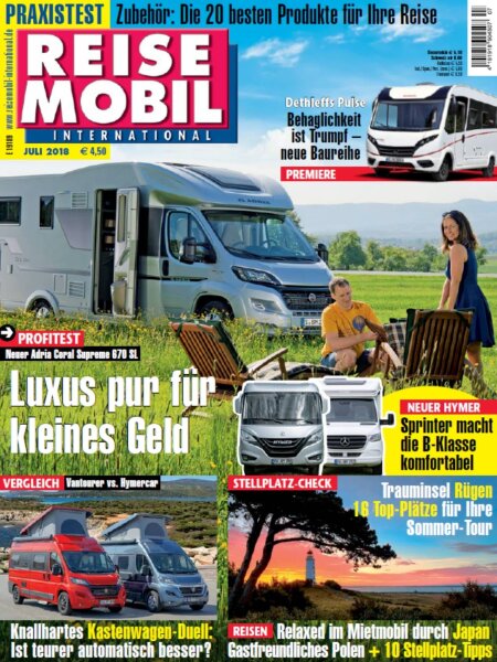 Reisemobil International 07/2018 E-Paper