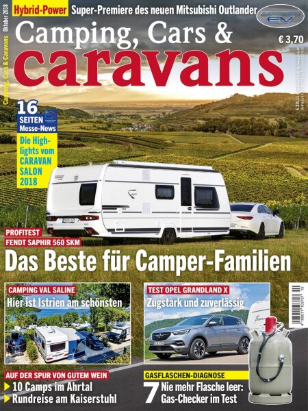 Camping, Cars & Caravans 10/2018 E-Paper