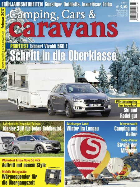 Camping, Cars & Caravans 2/2017 E-Paper