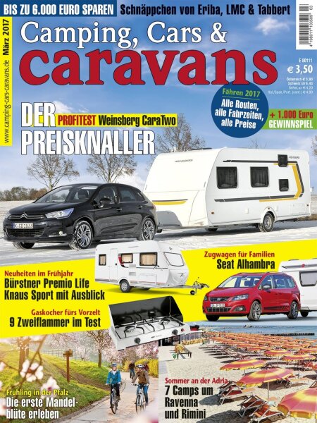 Camping, Cars & Caravans 3/2017 E-Paper